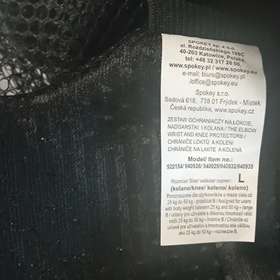 Set di protezioni per il corpo «Protectors» — foto 3 dell'alert A11/00053/24