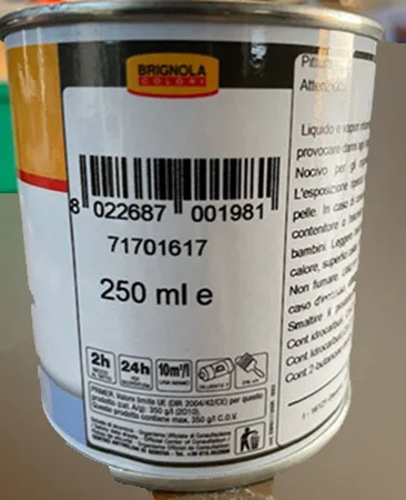 Vernice «PROTEXITE» (BRIGNOLA)