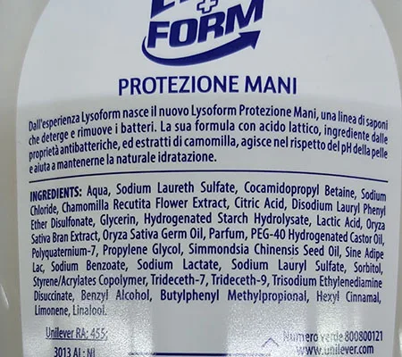 Sapone liquido «Protezione mani» (Lyso Form)