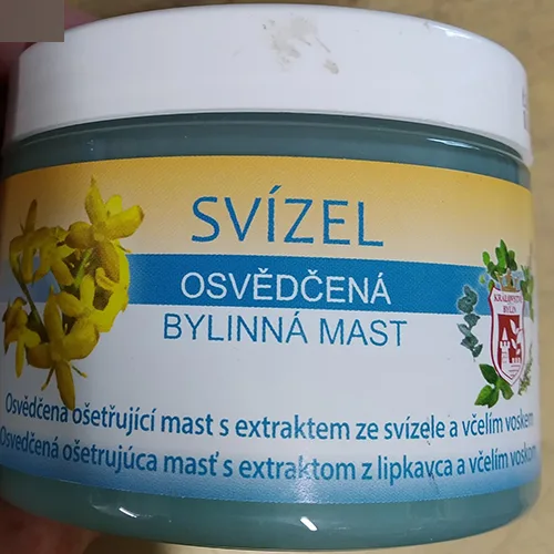 Unguento alle erbe «Proven herbal ointment with clove extract and beeswax» (SVÍZEL)