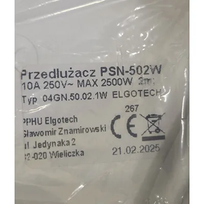 Cavo di estensione «Przedluzacz» — foto 3 dell'alert SR/00812/26