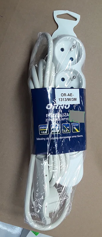 Cavo di prolunga «Przedluzacz z plaska wtyczka» — foto 2 dell'alert A11/00075/20