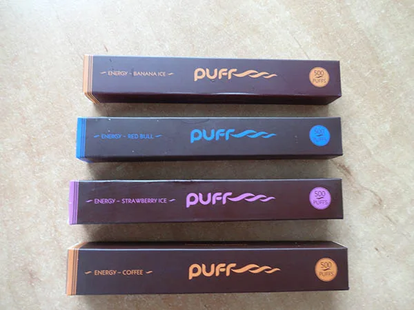 Inalatore monouso «Puff~ Energy 500 puffs» — foto 3 dell'alert A12/00918/22