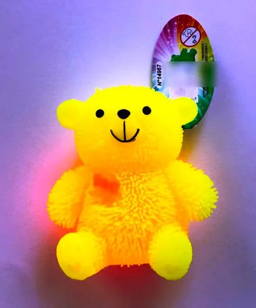 Palla di puffer lampeggiante «PUFFER OURS LUMINEUX/MIT LICHT/FLASHING/LUMINOSA» — foto 4 dell'alert A12/0720/18