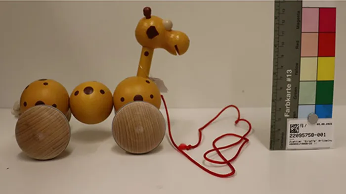 Giocattolo pull-along «Pull-along Giraffe»