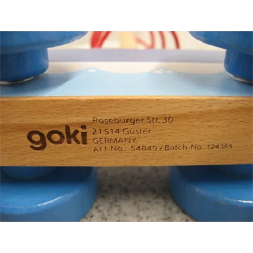 Giocattolo di legno «Pull-along ship with bead maze» — foto 5 dell'alert OR/00117/26