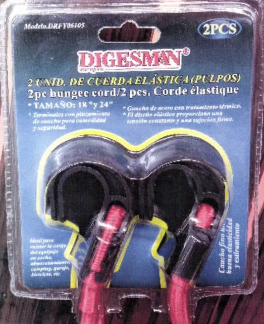 Cinghie elastiche «Pulpos ( bungee corde, corde élastique)» (Digesman)