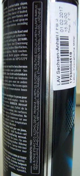 Schiuma da barba «PULSE SHAVING FOAM - Normal skin» — foto 2 dell'alert A11/0092/17