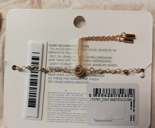 Bracciale regolabile in argento «Pulsera ajustable de plata 925 medallas» — foto 2 dell'alert A12/00571/21