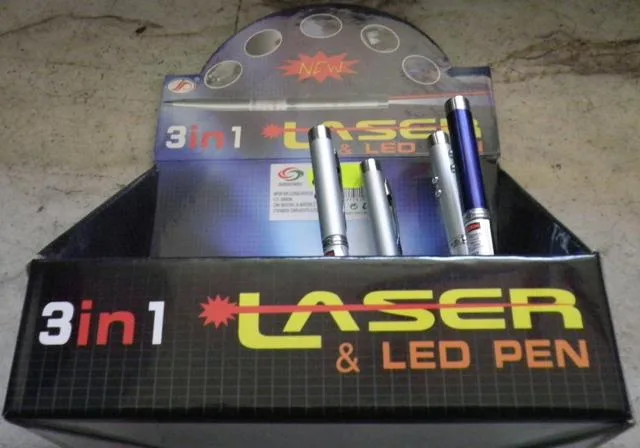Puntatore laser "3 in 1 & penna laser" & #13; & #13; — foto 2 dell'alert A12/0846/12