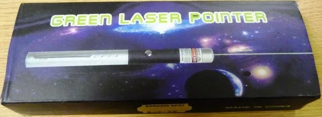 Puntatore laser "Green Laser Pointer" — foto 2 dell'alert 0357/11