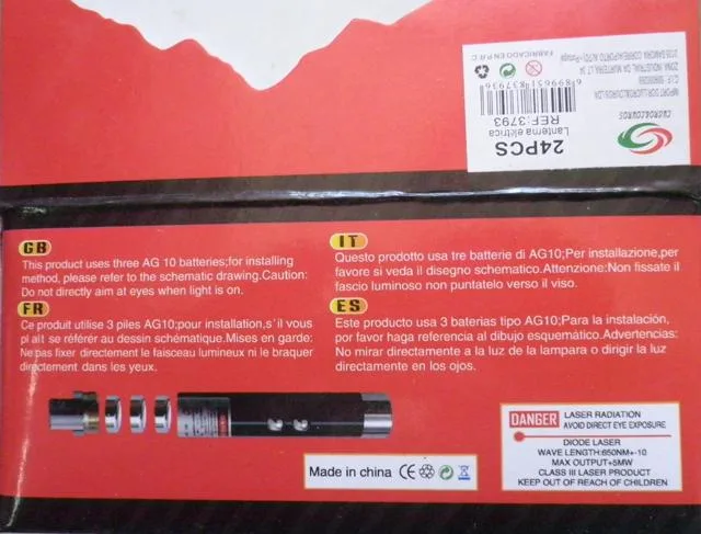 Puntatore laser "Laser LED Light" & #13; & #13; — foto 3 dell'alert A12/0847/12