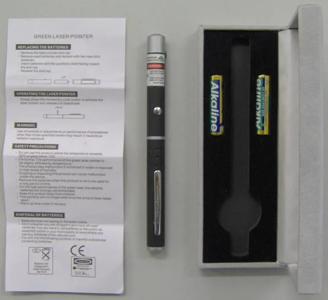 Puntatore laser (Mega)