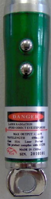 Puntatore laser portachiavi 
 & #13; — foto 3 dell'alert 0828/11
