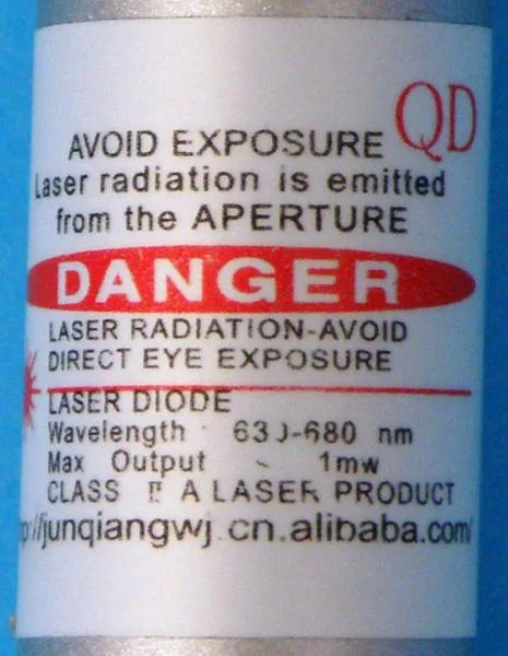 Puntatore laser — foto 2 dell'alert A12/1473/18