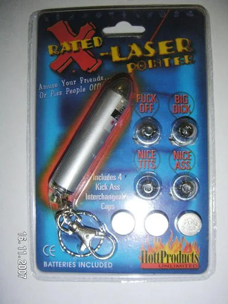 Puntatore laser X Rated — foto 1 dell'alert 1334/07