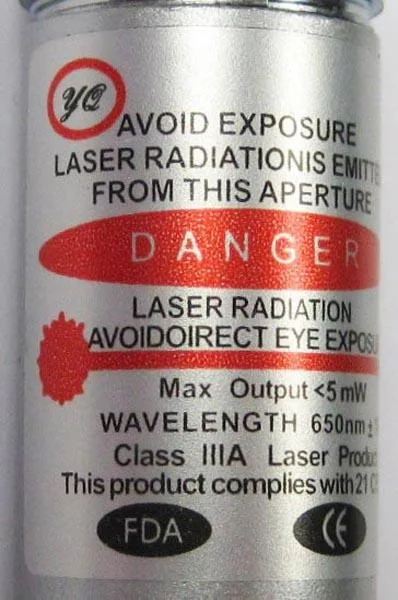 Puntatore laser — foto 2 dell'alert A12/0206/16