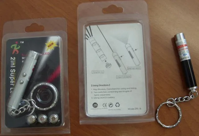 Puntatori laser & #13; 
1) 2 in 1 Super Led Lamp e ke — foto 2 dell'alert 0185/11