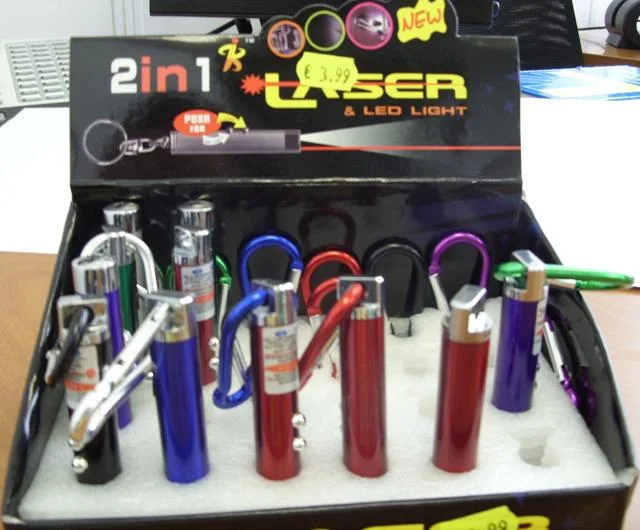Puntatori laser & #13; 
1) 2 in 1 Super Led Lamp e ke — foto 3 dell'alert 0185/11