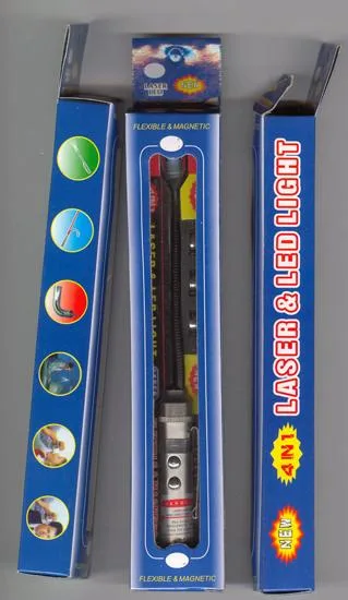 Puntatori laser – LASER & LED LIGHT FLEXIBLE & MAGNETIC 4 IN 1 — foto 1 dell'alert 0715/07