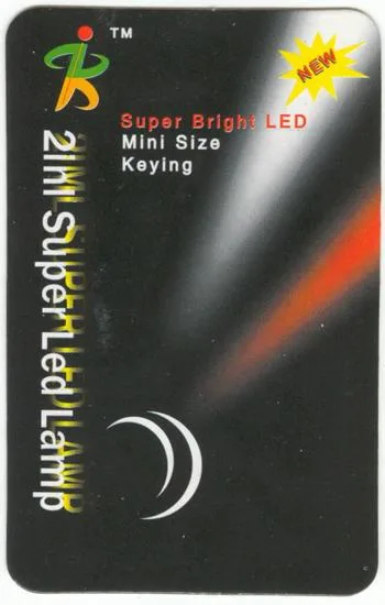 Puntatori laser – Super Bright LED Mini Size puntatore portachiavi con 2 in 1 Super LED luce — foto 2 dell'alert 0729/07