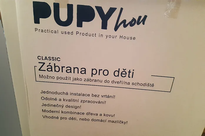 Cancello di sicurezza per bambini «PUPYhou» — foto 2 dell'alert A12/00518/21
