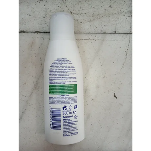 Struccante «PURE &amp; NATURAL cleansing lotion with organic argan oil and organic aloe vera» — foto 2 dell'alert A12/00809/24
