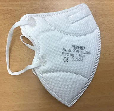 Maschera filtro particella «PUREMEN KN95» — foto 3 dell'alert INFO/00089/22