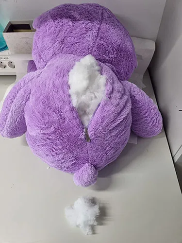 Giocattolo morbido «Purple Bear» — foto 2 dell'alert A11/00088/21