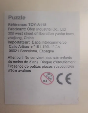 Puzzle di legno «Puzzle» — foto 2 dell'alert A12/01233/22