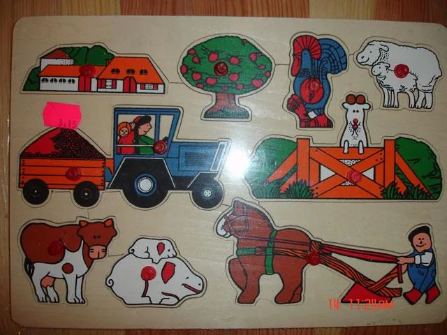 Puzzle di fattoria in legno – Koka puzzle (Gollnest &amp; Kiesel KG)
