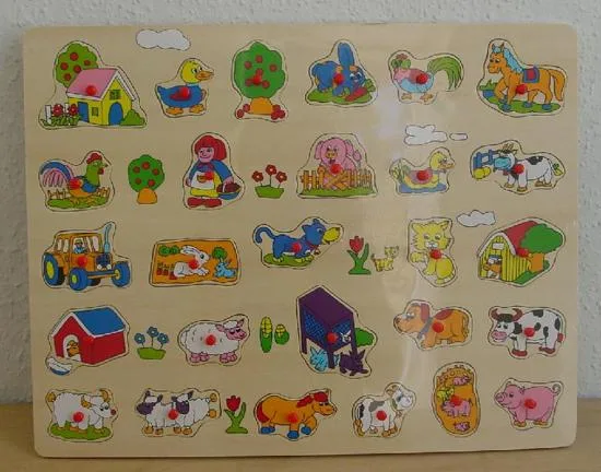 Puzzle giocattolo in legno — foto 2 dell'alert 1099/07