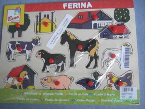 Puzzle in legno (Bino, Ferina)