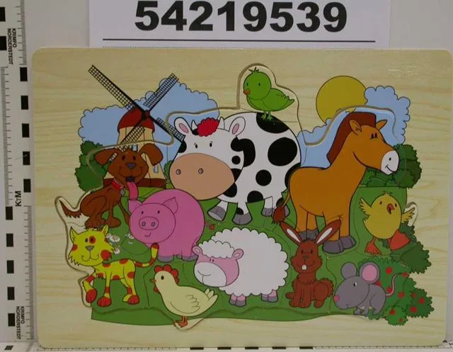 Puzzle in legno "Houten dierenpuzzel" &amp; #13; (Ceba)