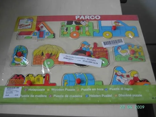 Puzzle in legno (Parco)