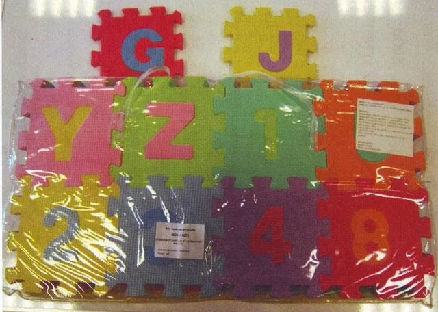 Puzzle Mat – Set di numeri educativi e lettere — foto 2 dell'alert 1340/09