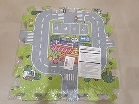 Tappetino gioco puzzle «Puzzle piankowe mata»
