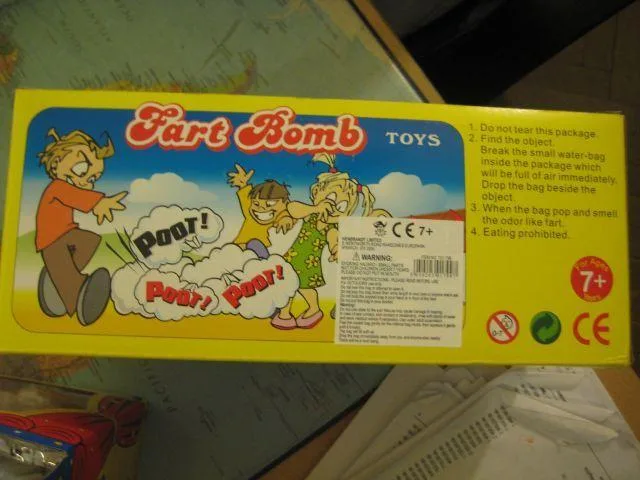 Puzzolente bomba "Fart Bomb" — foto 2 dell'alert 0663/11