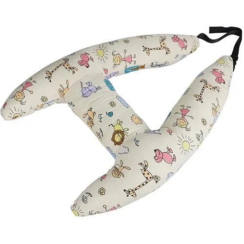 Cuscino per seggiolino auto «Qchomee Kids Car Travel Pillow Car Seat Belt Cushion Head Neck £ 20 49 Support Pillow Sa…» (Qchomee)