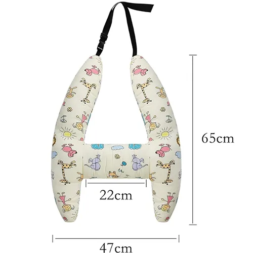 Cuscino per seggiolino auto «Qchomee Kids Car Travel Pillow Car Seat Belt Cushion Head Neck £ 20 49 Support Pillow Sa…» — foto 2 dell'alert A12/02871/24