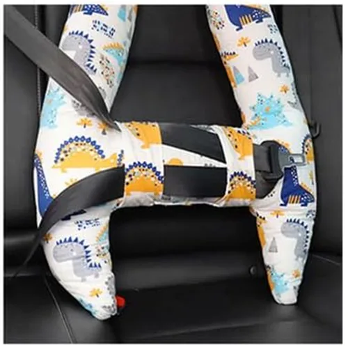 Cuscino per seggiolino auto «Qchomee Kids Car Travel Pillow Car Seat Belt Cushion Head Neck £ 20 49 Support Pillow Sa…» — foto 3 dell'alert A12/02871/24