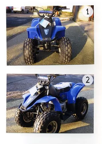 Quad bici motorizzata a 4 ruote – 50cc Auto Mini Quad Bike (Necht)