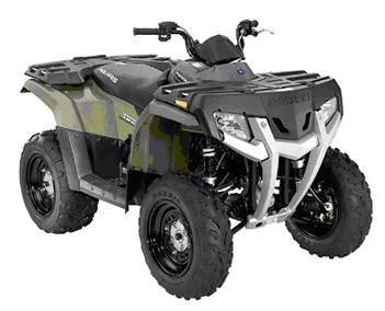 Quad bike motorizzata a 4 ruote – Hawkeye ATV (verde/nero) (Polaris)