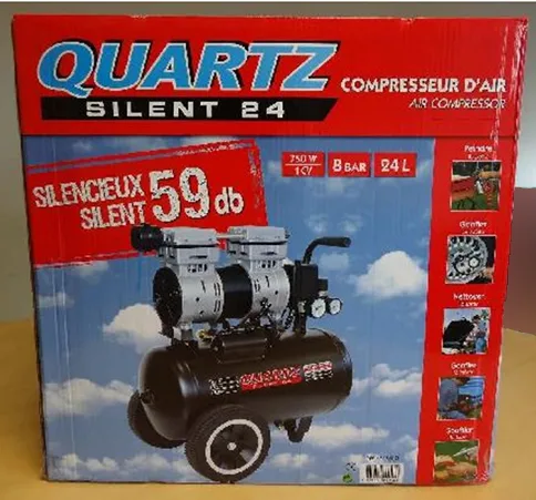Compressore d'aria «QUARTZ SIL540Q» — foto 3 dell'alert A11/00109/22