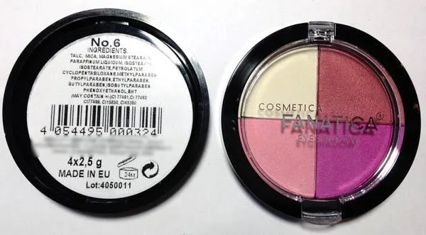 Ombre degli occhi «Quattro Eyeshadow No. 6» — foto 1 dell'alert A11/0107/14