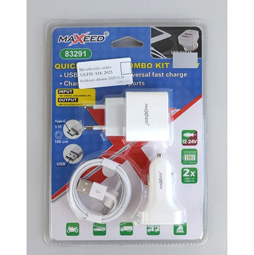 Caricabatterie USB «QUICK CHARGE COMBO KIT 12/24V» — foto 1 dell'alert SR/02487/26