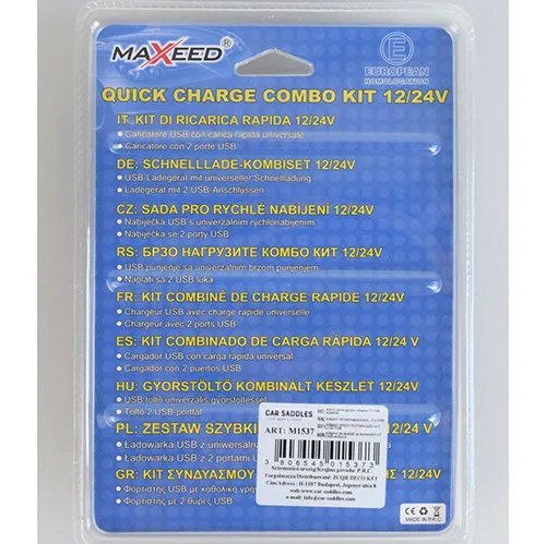 Caricabatterie USB «QUICK CHARGE COMBO KIT 12/24V» — foto 2 dell'alert SR/02487/26