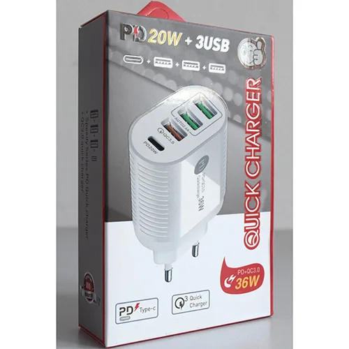 Caricabatterie USB «QUICK CHARGER» — foto 1 dell'alert SR/02650/26