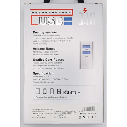 Caricabatterie USB «QUICK CHARGER» — foto 3 dell'alert A11/00030/24