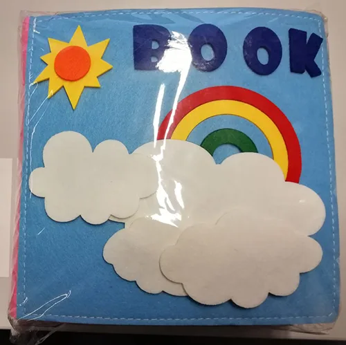 Libro per bambini «Quiet Book Montessori Spielzeug, 3D Filz Busy Book Sensorisches Spielzeug» — foto 3 dell'alert A12/03434/24